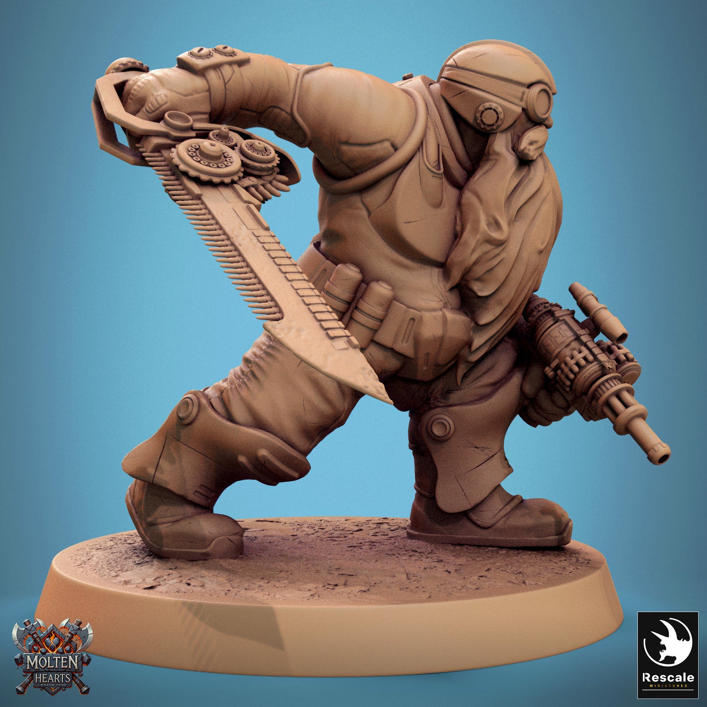Dwarf Steampunk (20 Models)