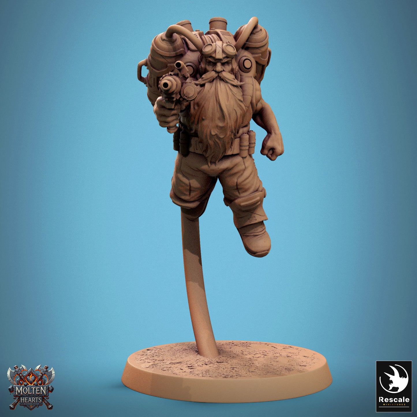 Dwarf Steampunk (20 Models)