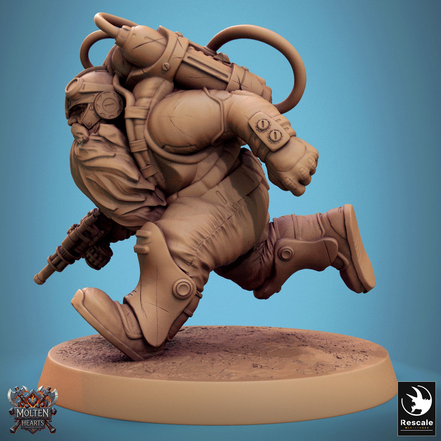Dwarf Steampunk (20 Models)