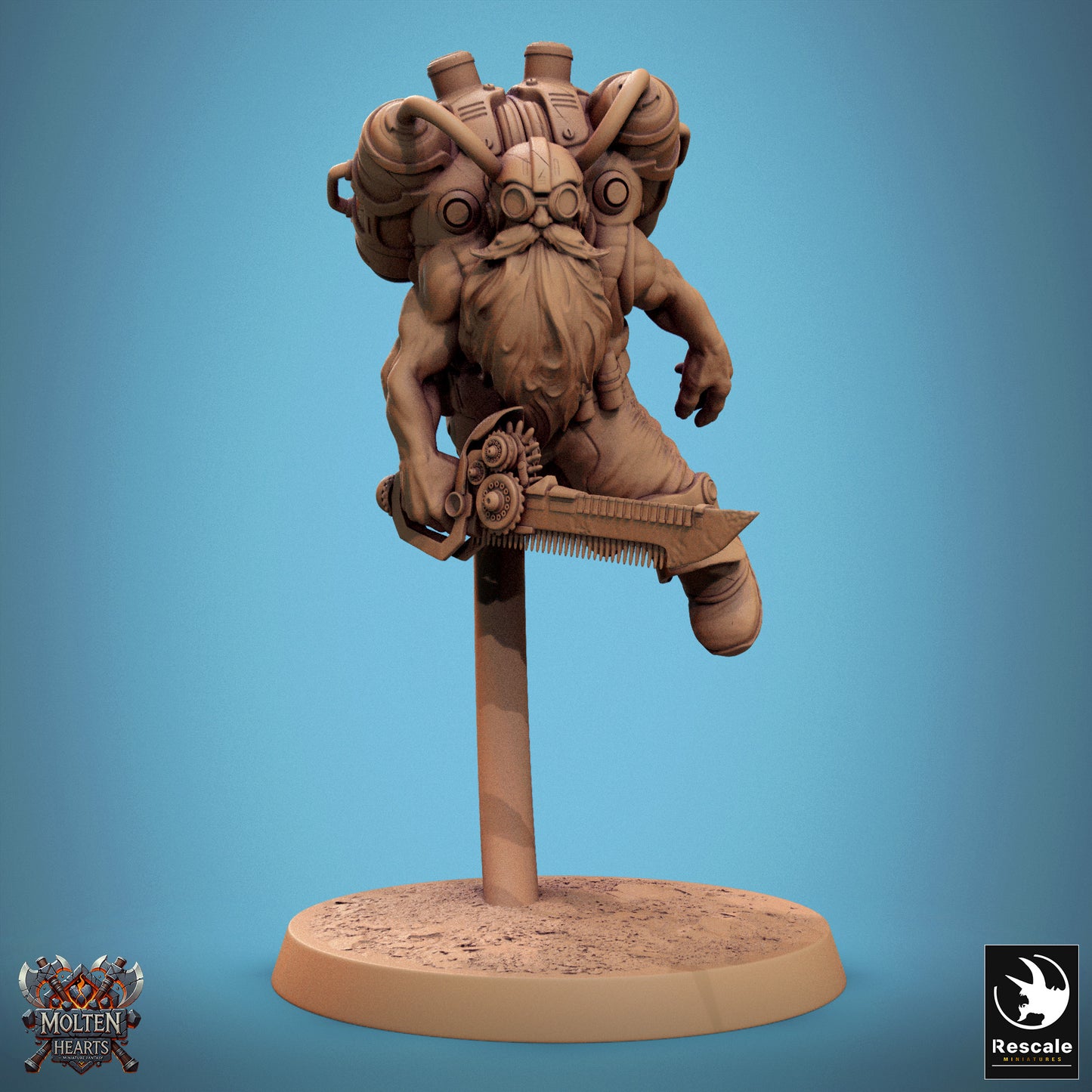 Dwarf Steampunk (20 Models)