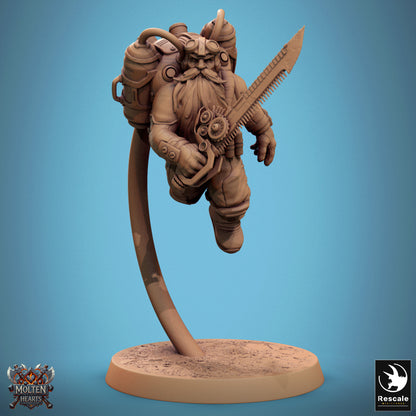 Dwarf Steampunk (20 Models)