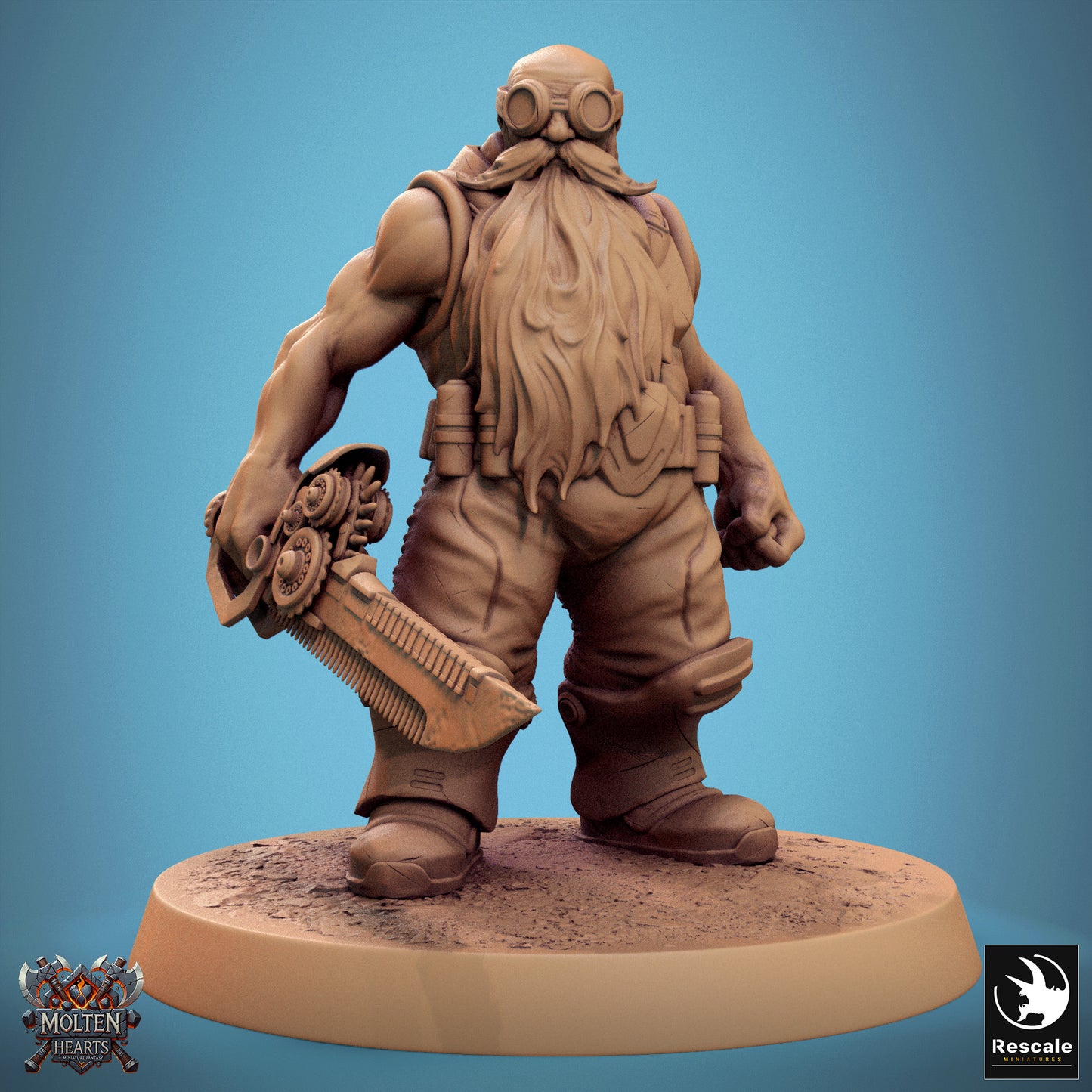 Dwarf Steampunk (20 Models)