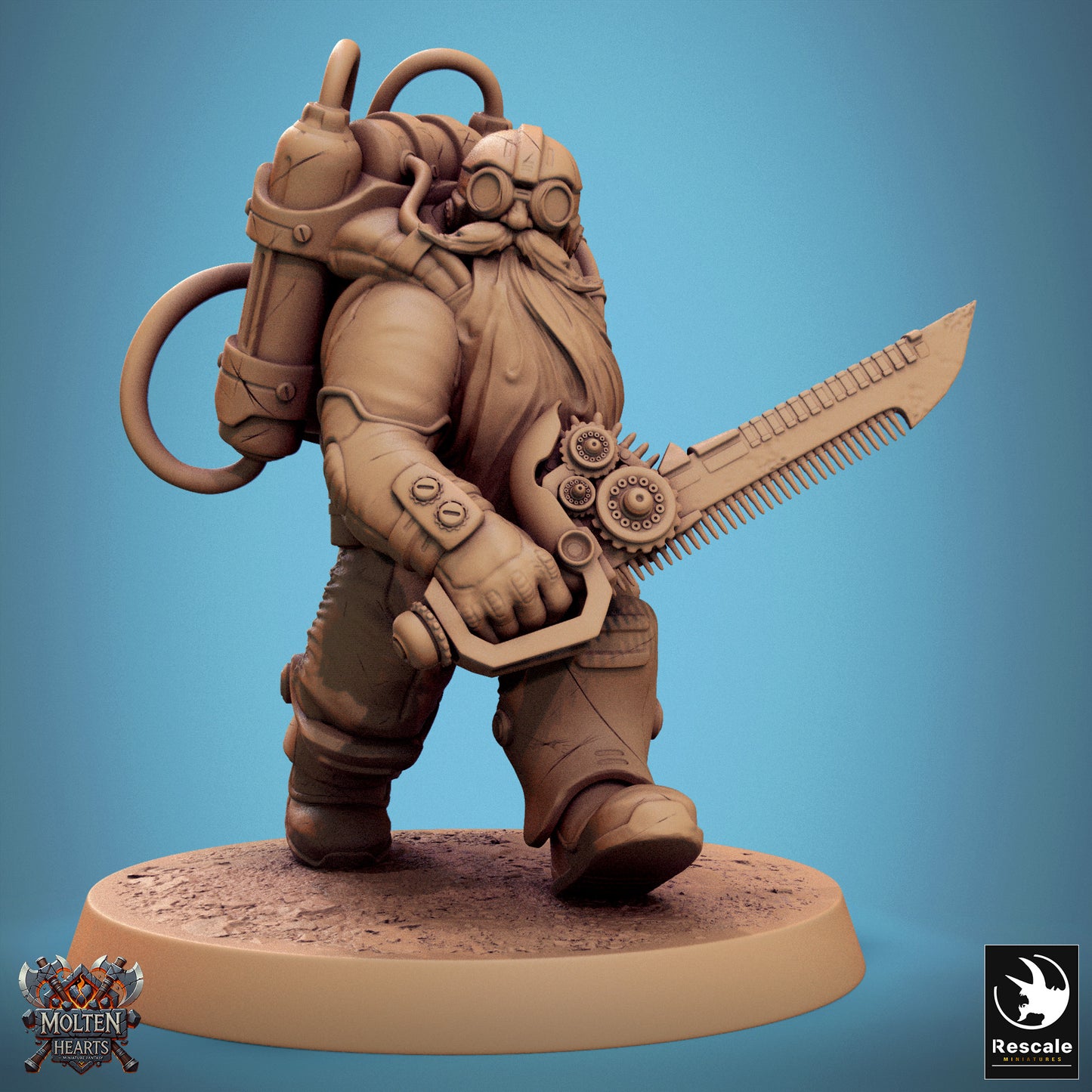 Dwarf Steampunk (20 Models)