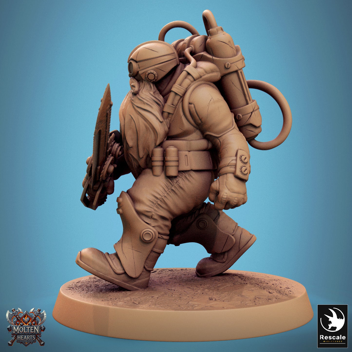 Dwarf Steampunk (20 Models)