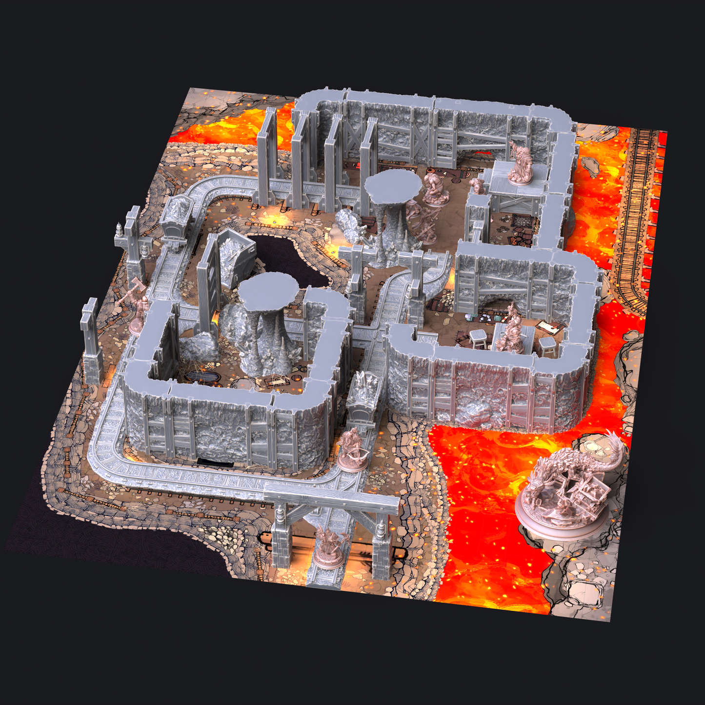 Kazadran Mines Terrain Set