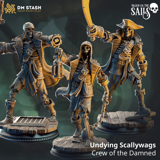 Undying Scallywags - Crew of the Damned